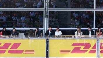 Ilham Aliyev and First Lady Mehriban Aliyeva watched main race of Formula 1 Azerbaijan Grand Prix