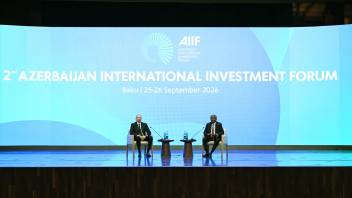 Ilham Aliyev attended event held as part of 2nd Azerbaijan International Investment Forum