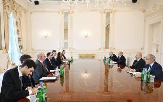 Ilham Aliyev received UK Minister of State for Trade
