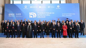 Ilham Aliyev addresses opening of 7th World Forum on Intercultural Dialogue