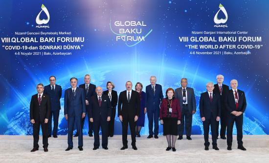 Ilham Aliyev delivered a speech at the opening of the 8th Global Baku Forum