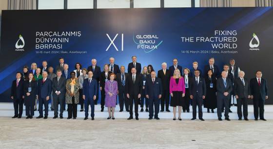 Ильхам Алиев принял участие в XI Глобальном Бакинском форуме на тему "Восстановление раздробленного мира"