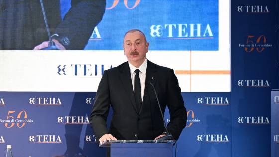 Ilham Aliyev addressed session on “Azerbaijan's role in the new geopolitical environment” at International Cernobbio Forum