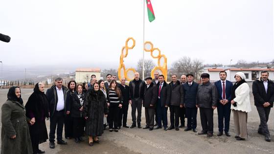 Ilham Aliyev reviewed restoration in Ballija village, met relocated residents