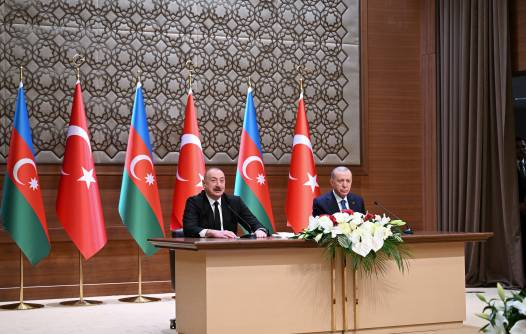 Presidents of Azerbaijan and Türkiye attended opening ceremony of Iğdır-Nakhchivan gas pipeline via video link