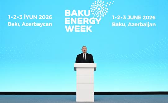 Ilham Aliyev attended official opening ceremony of Baku Energy Week