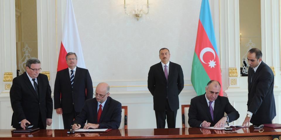 Azərbaycan-Polşa sənədləri imzalanmışdır