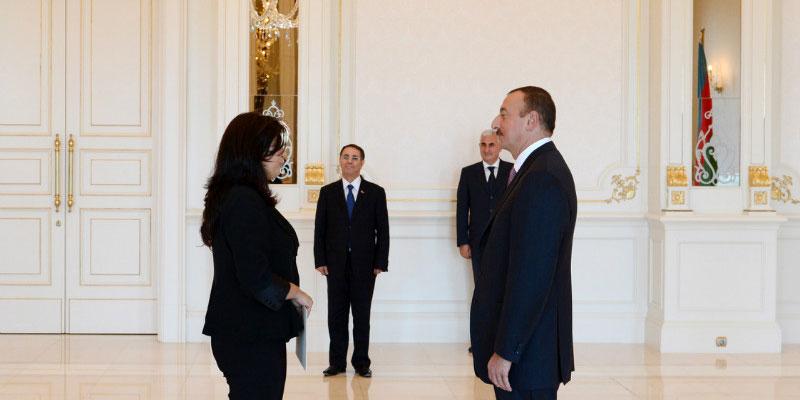 Ilham Aliyev accepted the credentials of the newly-appointed Ambassador Extraordinary and Plenipotentiary of Bulgaria to Azerbaijan