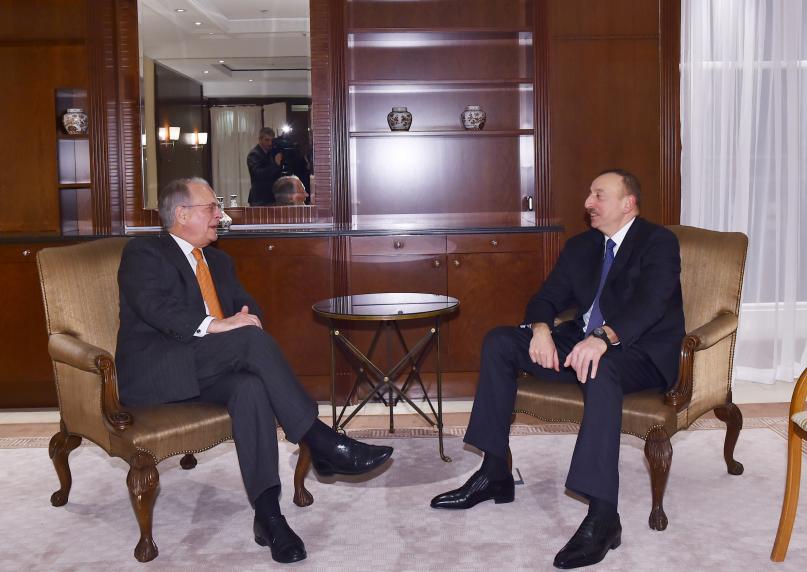 Ilham Aliyev met the chairman of the Munich Security Conference