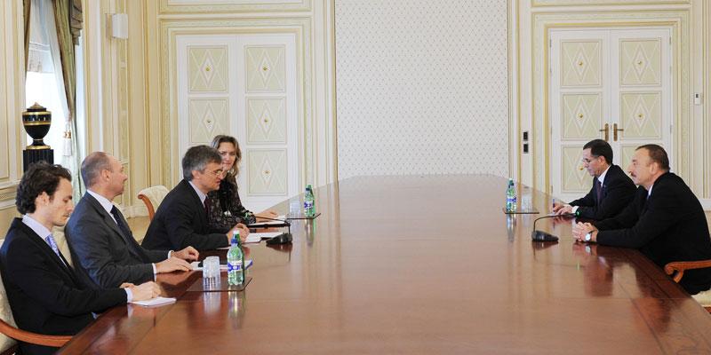 Ilham Aliyev received EU Special Representative for the South Caucasus, Peter Semneby