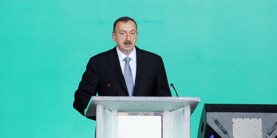 Speech by Ilham Aliyev at the official reception marking 28 May – the Republic Day