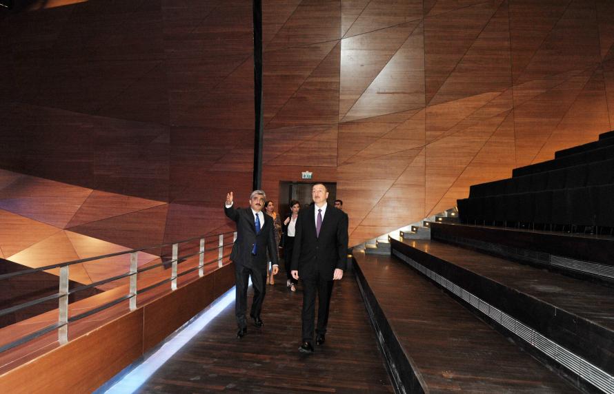 Ilham Aliyev attended the opening of the Baku Congress Centre