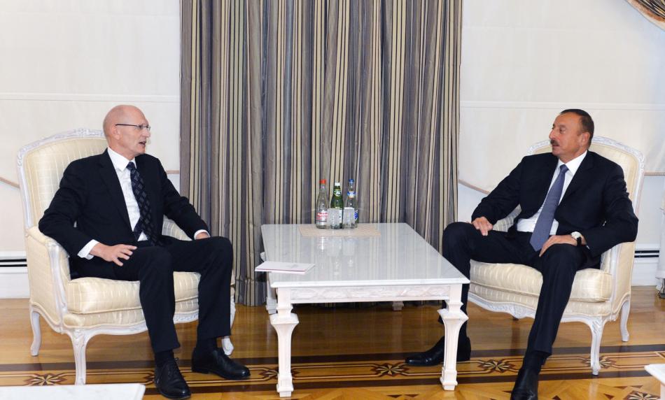 Ilham Aliyev received the Ambassador of Germany to Azerbaijan