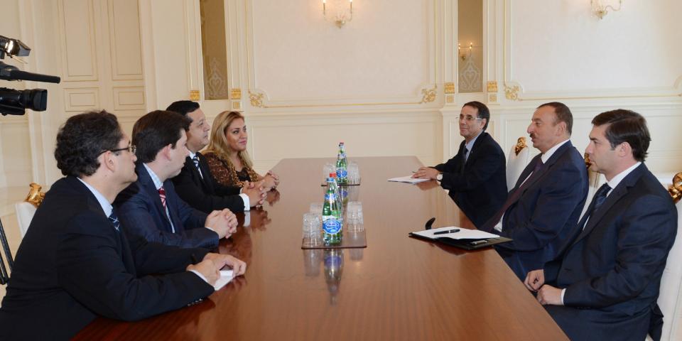 Ilham Aliyev received a delegation led by the President of the Chamber of Deputies of Mexico