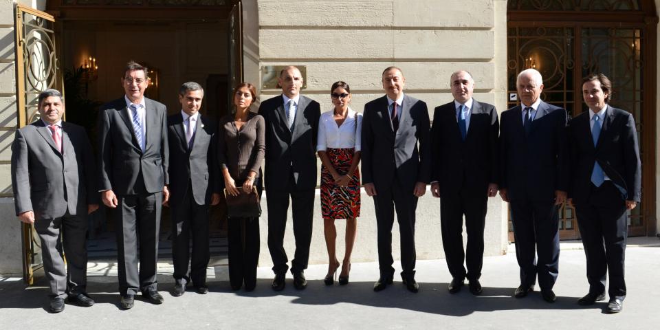 Ilham Aliyev attended the opening of a Center of Azerbaijani Culture in Paris