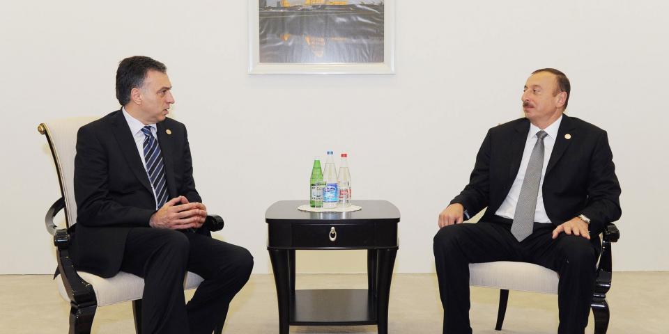 Ilham Aliyev met with President of Montenegro Filip Vujanovic