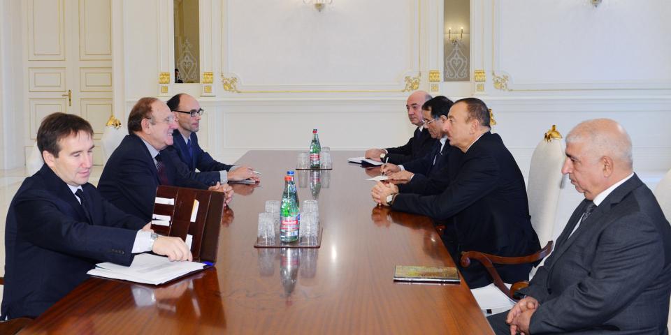 Ilham Aliyev received a delegation of the European Parliament led by the head of the observation mission for the presidential elections in Azerbaijan