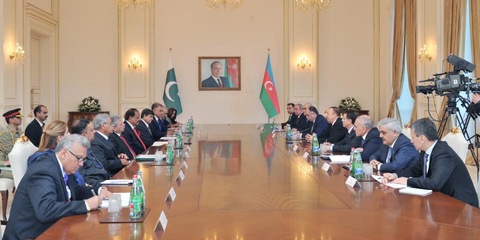 Presidents of Azerbaijan and Pakistan held a meeting in an expanded format