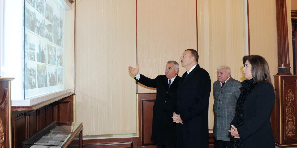 Ilham Aliyev attended the opening of Heydar Aliyev Center in Horadiz