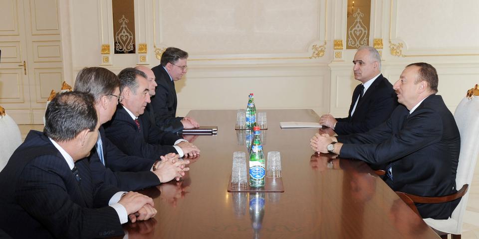 Ilham Aliyev received a delegation led by Governor of Kurgan Oblast of the Russian Federation.