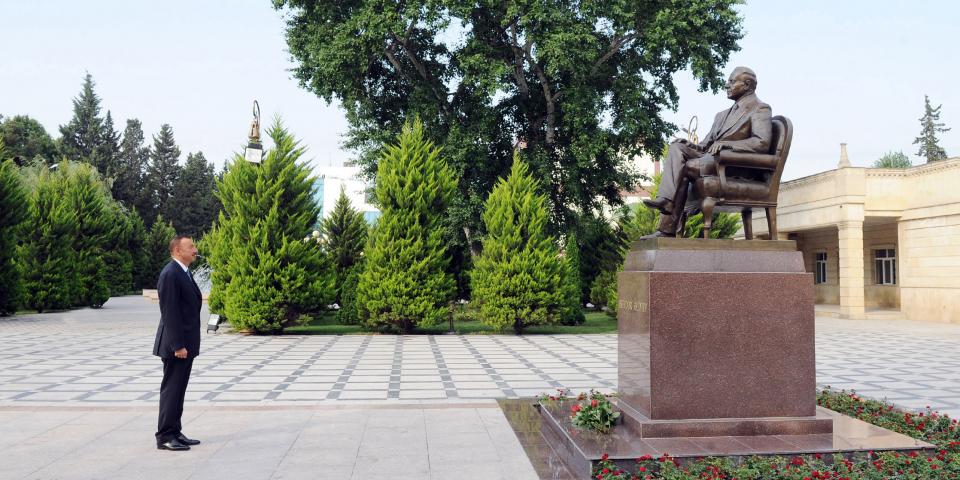 Ilham Aliyev arrived in Khachmaz District