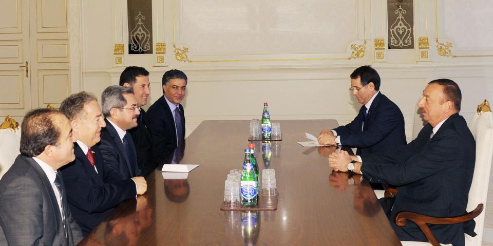 Ilham Aliyev received co-chairman of the Turkey-Azerbaijan inter-parliamentary friendship group of the Grand National Assembly of Turkey Necdet Unuvar