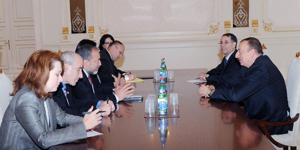 Ilham Aliyev received a delegation led by the Deputy Prime Minister and Minister of Foreign Affairs of Israel.