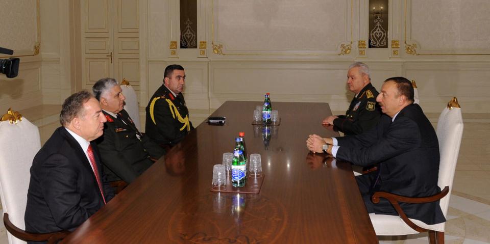 Ilham Aliyev received a delegation led by the Chief of the General Staff of the Armed Forces of Turkey, Necdet Ozel