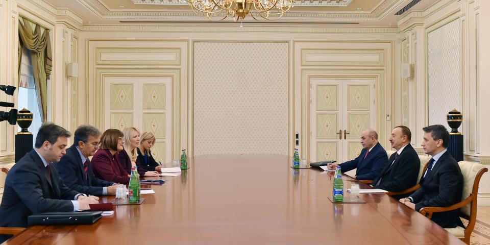 Ilham Aliyev received a delegation led by the Speaker of the Serbian National Assembly