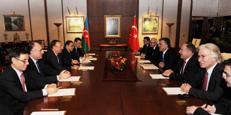 Ilham Aliyev had a meeting with Turkish President Abdullah Gul