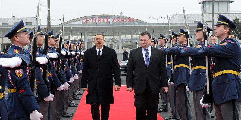Ilham Aliyev’s state visit to the Czech Republic ended