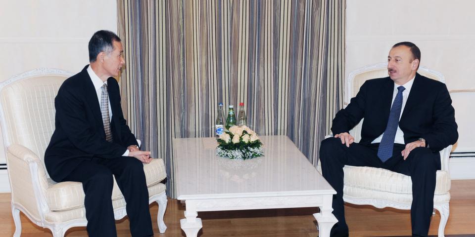 Ilham Aliyev received the Ambassador of China to Azerbaijan at the end of his diplomatic mission