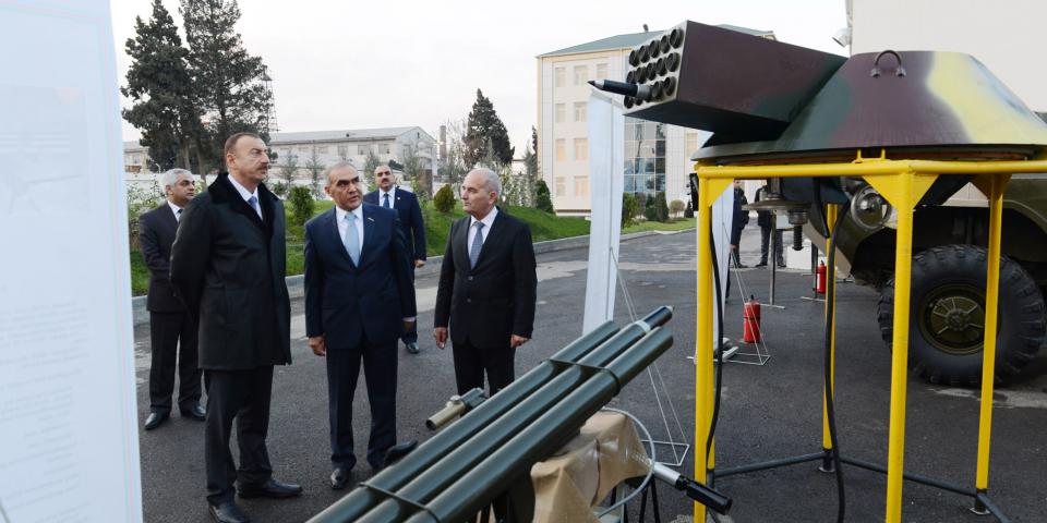 Ilham Aliyev attended the opening of an experimental plant of the Ministry of Defense Industry after major overhaul