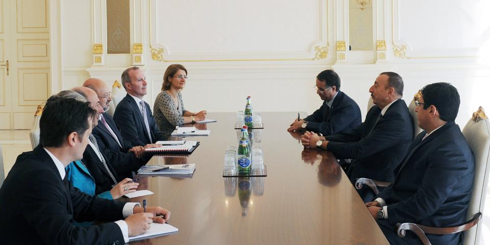 Ilham Aliyev received OSCE Secretary General