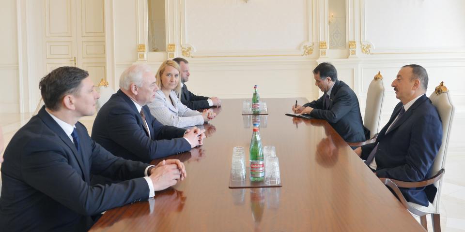 Ilham Aliyev received delegation led by Lithuanian Interior Minister