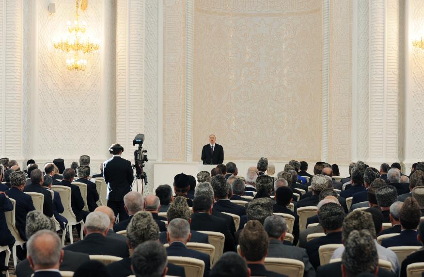 Ilham Aliyev attended the opening of Heydar Mosque in Baku