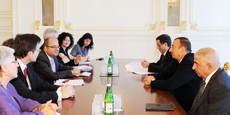 Ilham Aliyev received members of European Parliament’s election observation mission