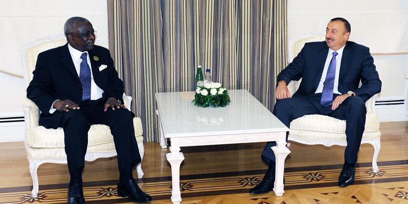 Ilham Aliyev received IFAD chief