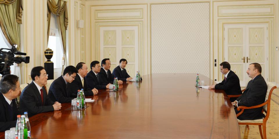 Ilham Aliyev received a delegation led by Vice-Chairman of National Committee of Chinese People's Political Consultative Conference Bai Lichen