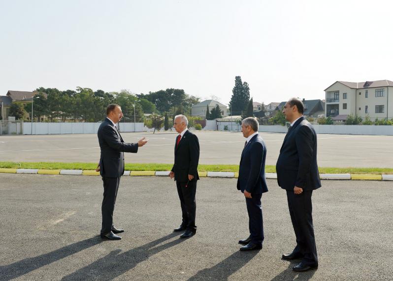 Ilham Aliyev reviewed school-lyceum No. 72 and secondary school No. 80 in Baku