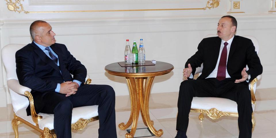 Ilham Aliyev received Bulgarian Prime Minister Boyko Borisov