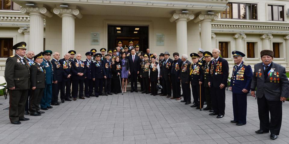 Ilham Aliyev inaugurated a new office building of the Organization of Veterans of War, Labor and Armed Forces