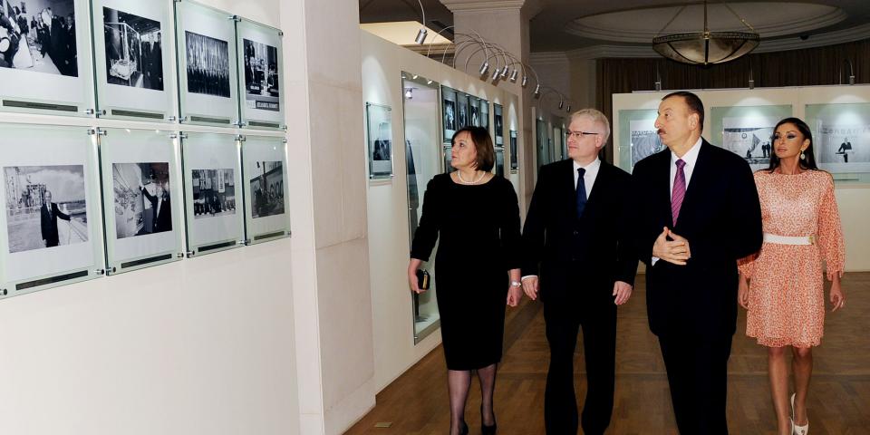 President of Croatia and his wife visited the Heydar Aliyev Foundation