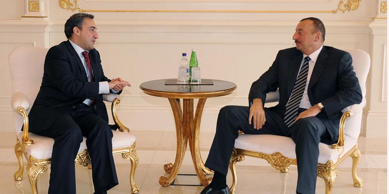 Ilham Aliyev received the Prime Minister of Georgia