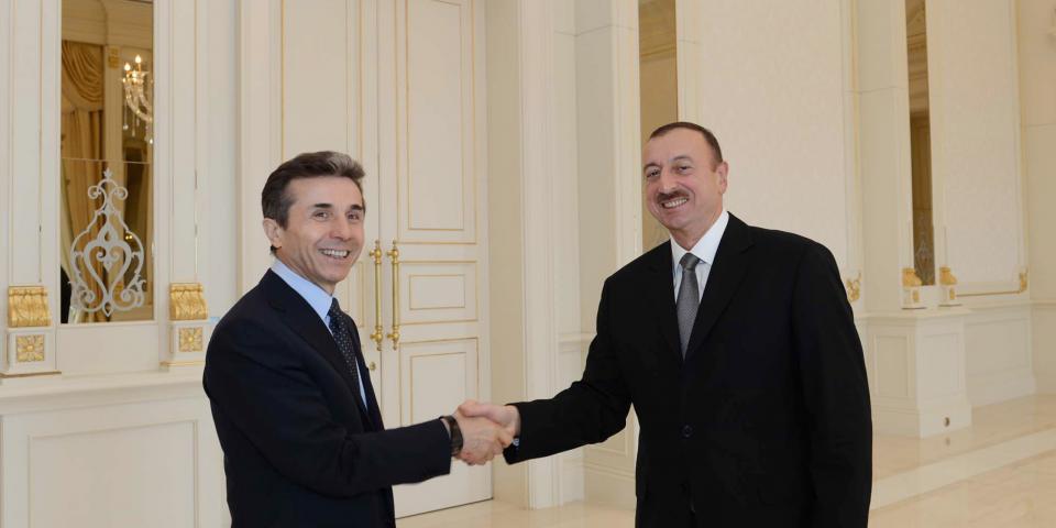 Ilham Aliyev met with Prime Minister of Georgia Bidzina Ivanishvili