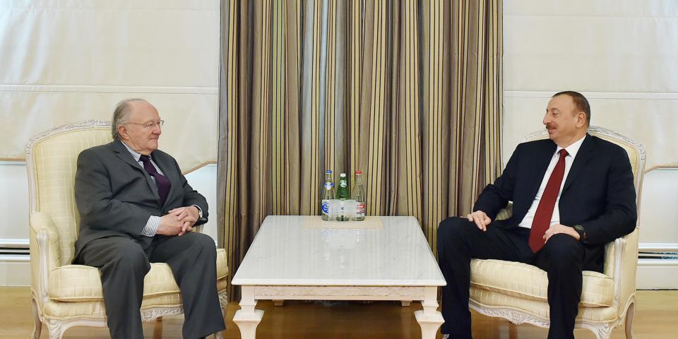 Ilham Aliyev received a delegation led by the president of the Representative Council of Jewish Institutions of France