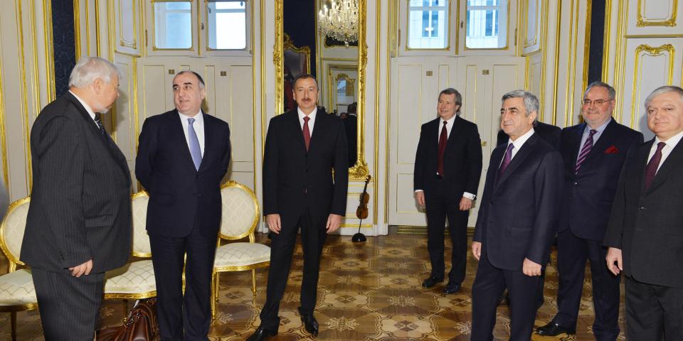 Working visit of Ilham Aliyev to Austria