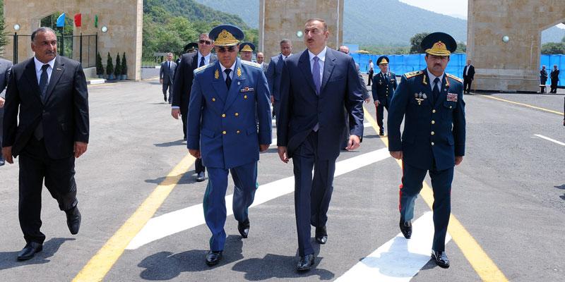 Ilham Aliyev attended the opening ceremony of Mazimcay customs-checkpoint in Balakan