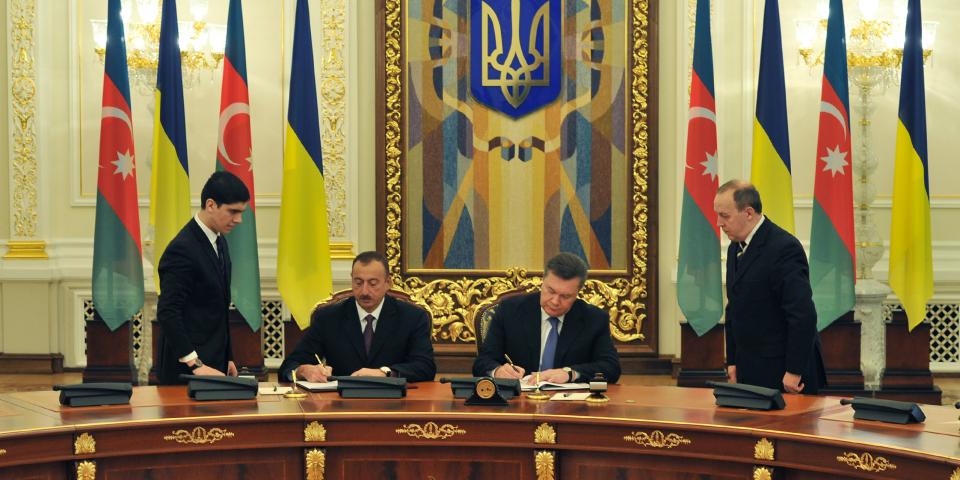 The signing ceremony of Azerbaijani-Ukrainian documents has been held