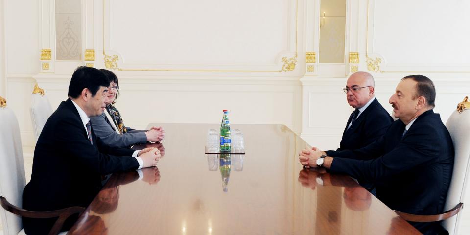 Ilham Aliyev received the Secretary General of the World Customs Organization, Kunio Mikuriya